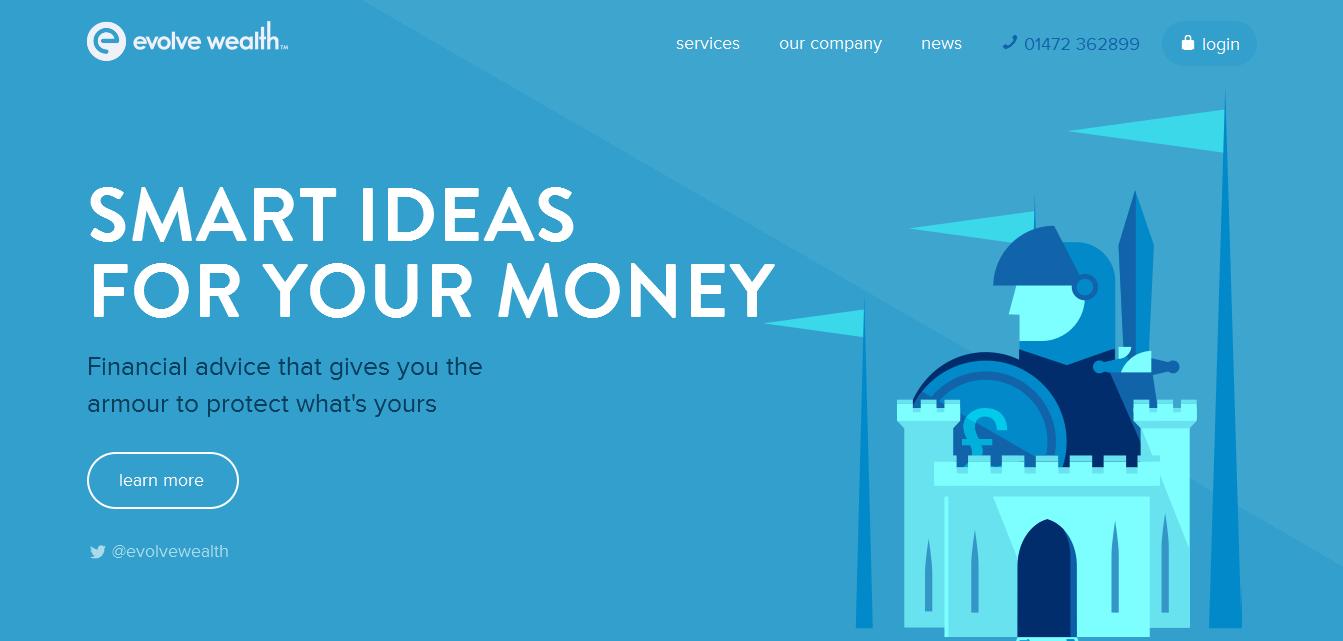 evolve wealth-国外网站设计案例 evolve wealth-国外网站设计案例